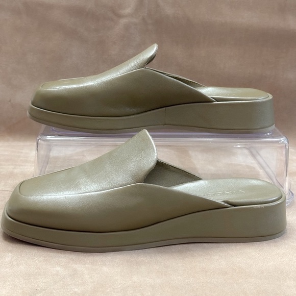 Vince Womens Leather Mules NWOB Size 5m Dust Bag Included - Picture 4 of 6